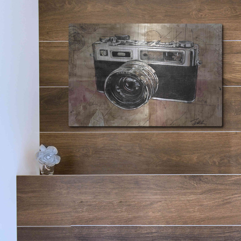 "Yashica" par Loui Jover, H 12 po x l 16 po
