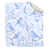 Bleu clair / blanc moyen