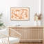 Dot, dessin de guépard, impression de Pop Art animaux rétro, Boho moderne, décoration de chambre BCBG-102833353-102833356