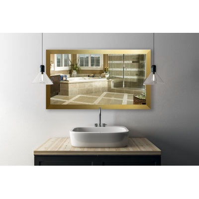 Coles Engineered Wood Flat Wall Mirror