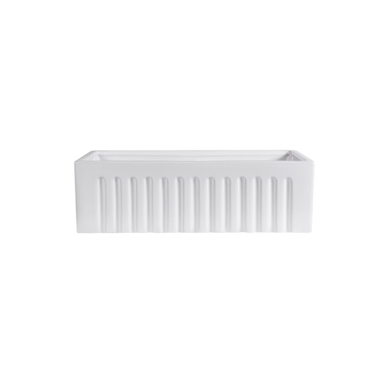 A&E Bath And Shower 17'' Ceramic Rectangular Bathroom Sink