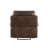 Aashi Brown Leather-GEL Match Recliner Chair