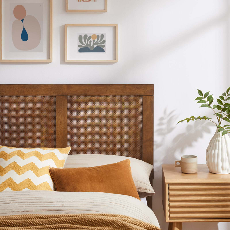 Modway Sirocco Bed, Walnut, Twin