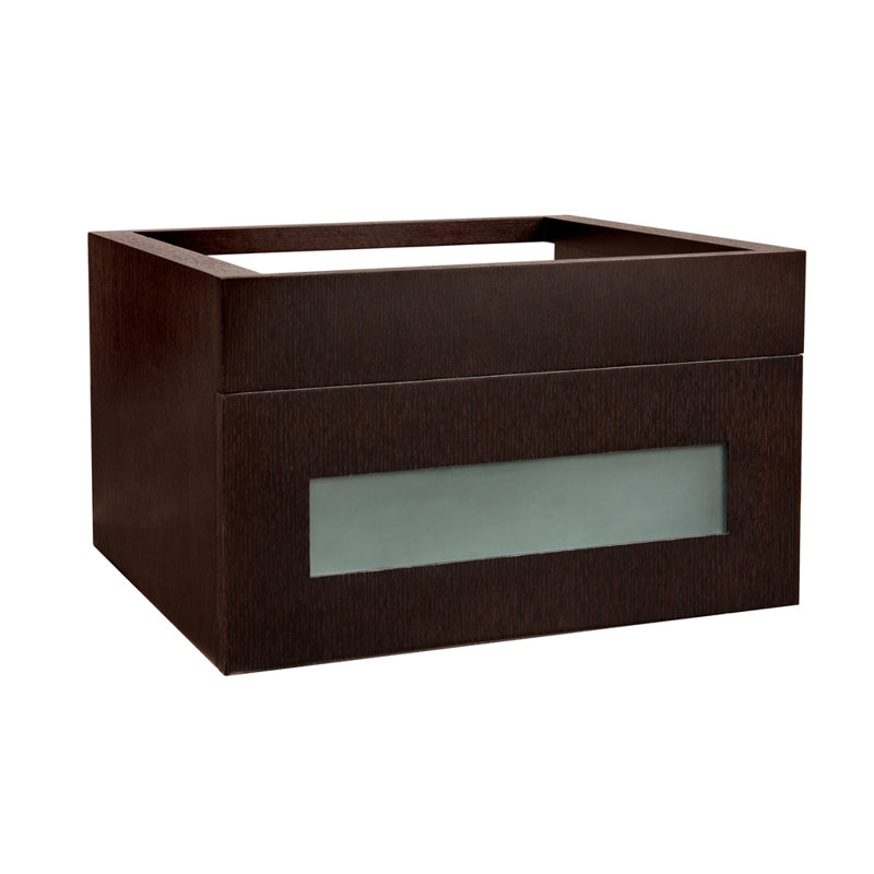 Base de meuble-lavabo simple 23,03 po Rebecca, Chêne Toscana