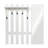 Modern style coat rack with 5 hooks and mirror-645468221