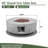 30" Propane Gas Fire Pit Table, 50000 BTU Round Concrete Fire Pit For Outside Patio Deck Garden Backyard- Light Gray