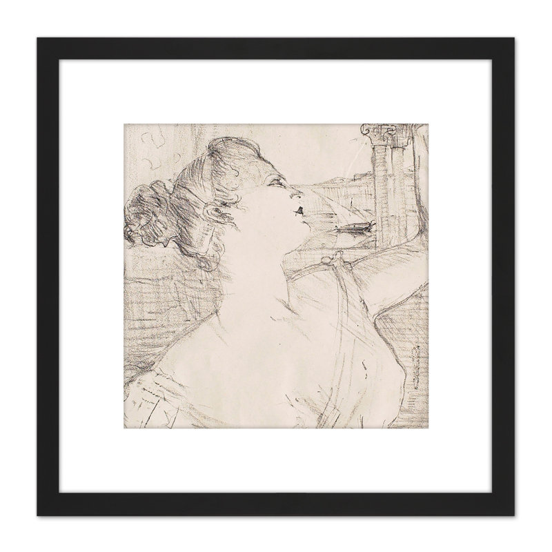 Subra de Lopera 1895 1 Piece Single Picture Frame Wall Art