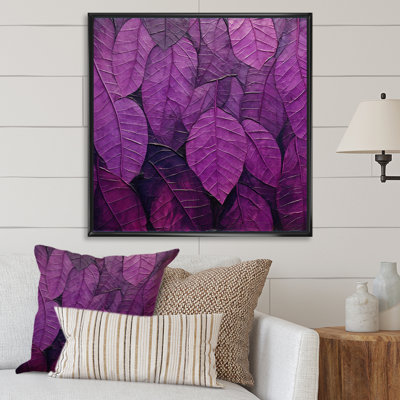 Veines de violette minimalistes II