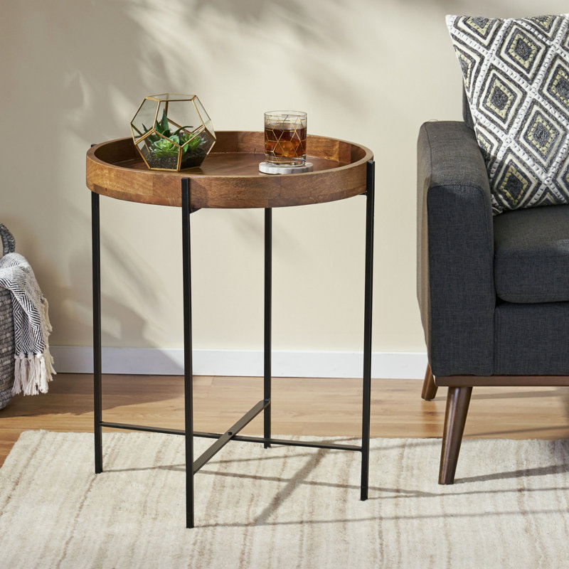 Table de bout ronde, table basse