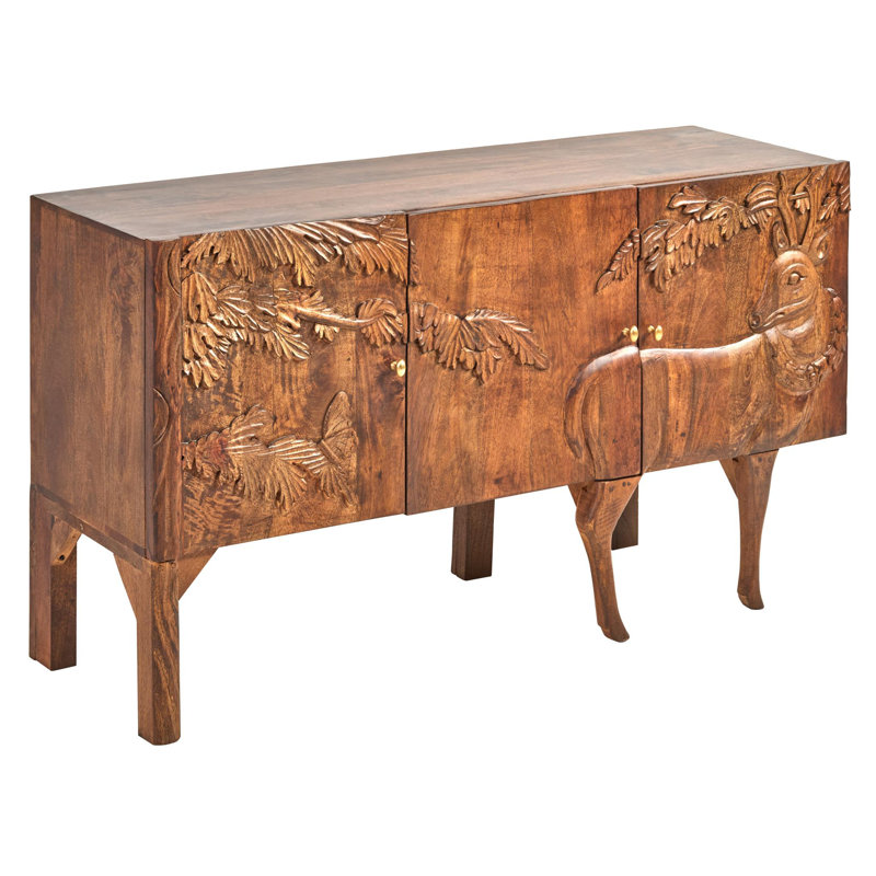 Aidyen 60'' Solid Wood Sideboard
