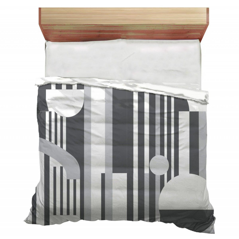 Geometric Art Microfiber / Polyester Comforter, Twin Comforter