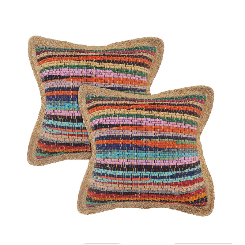Champery Striped Throw Pillow Set of 2