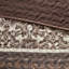 Ensemble de courtepointe 5 pièces jacquard avec coussins Red King / Cal King