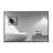 36x24inch Black Rectangle Bathroom Mirror - Rust Frame, No Picture Hd Image Reflection-1181557655-1181557657