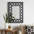 Vibbert Wood Flat Wall Mirror