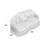 Giovanna 95" Recessed Arm Curved Sofa-47414143-47414142