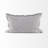 Thais Fringed Linen Pillow Cover