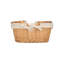 Swing Handle Wicker Shopping Basket with White Lining-86604674