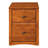 Solid Wood Large Writer's Desk With 2-Drawer File Cabinet And 2-Drawer Rolling File Cabinet-1901572692