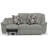 Trifecta Power Reclining Sofa with 3 Reclining Seats and Drop Down Table-1476024210