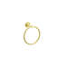 Emtek Modern Tubular Brass Towel Ring w/ Small Regular Rosette-526642443