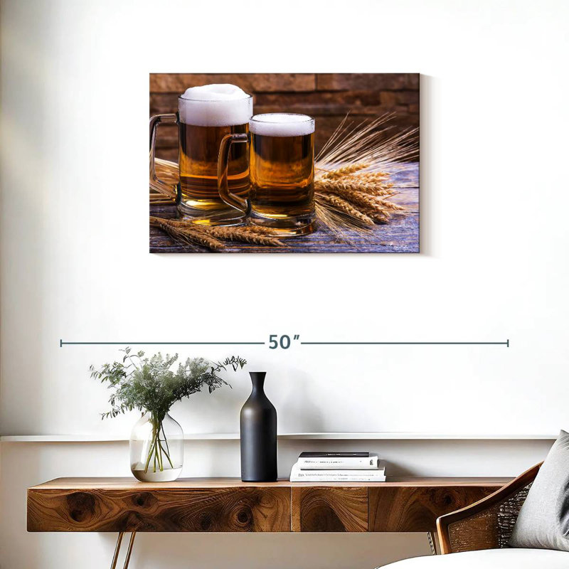 Yarlin Craft Beer, 20" H x 30" W