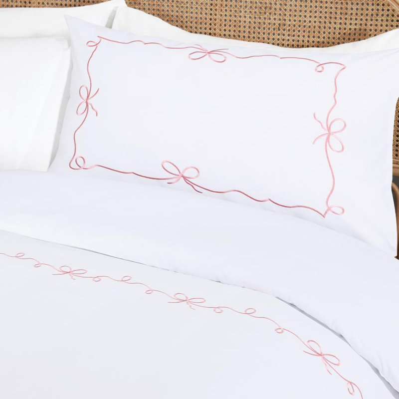 Cotton Blend No Pattern Duvet Cover Set, King