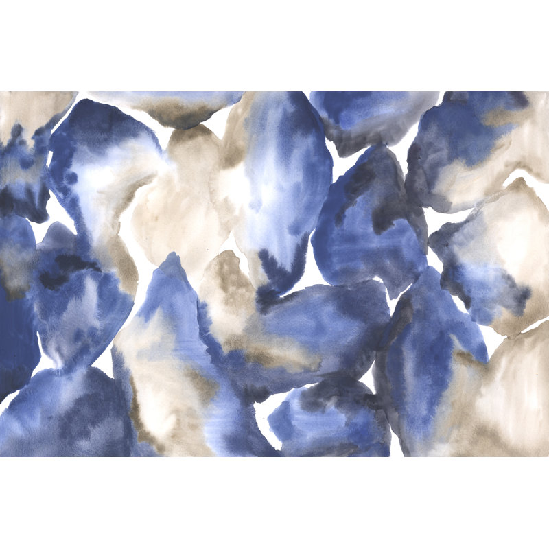 Cool Natural Spots - Wrapped Canvas Painting, 30cm H x 46cm W x 3.8cm D