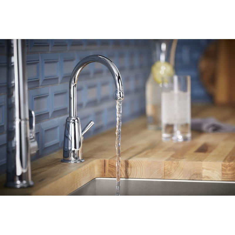 Wellspring Single Handle Beverage Faucet, Vibrant Polished Nickel