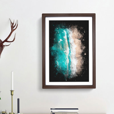 'Bixby Creek Monterey California' - Picture Frame Graphic Art Print
