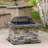 Coonrod Square Concrete Fire Pit Table with Lid