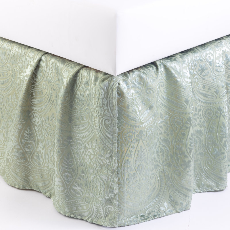 Gayan Bed Skirt, Seaglass, King, King