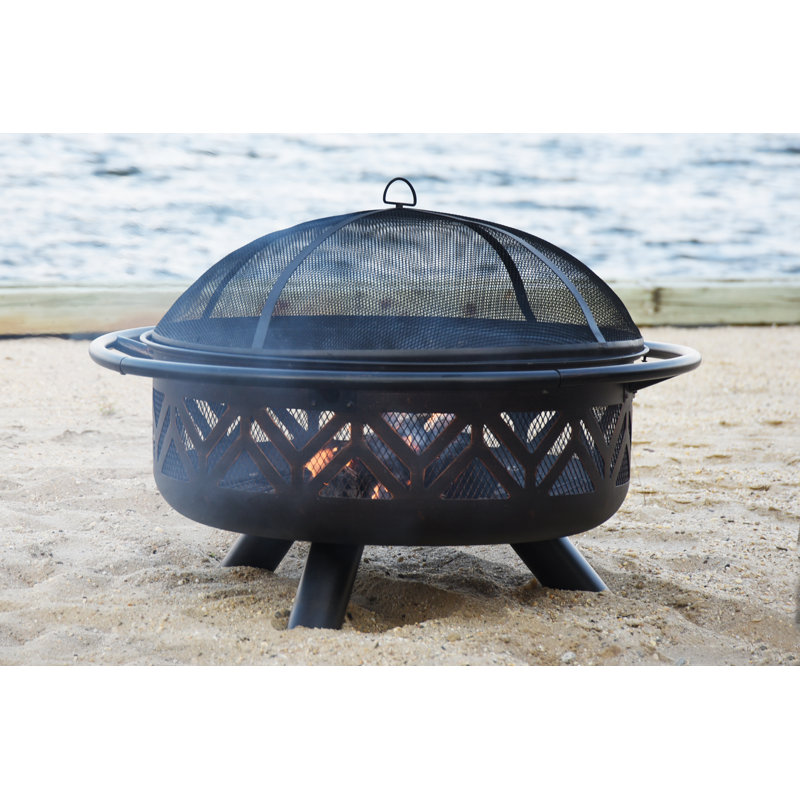 Bol d'extérieur au feu de bois en bronze huilé 30 po Endless Summer