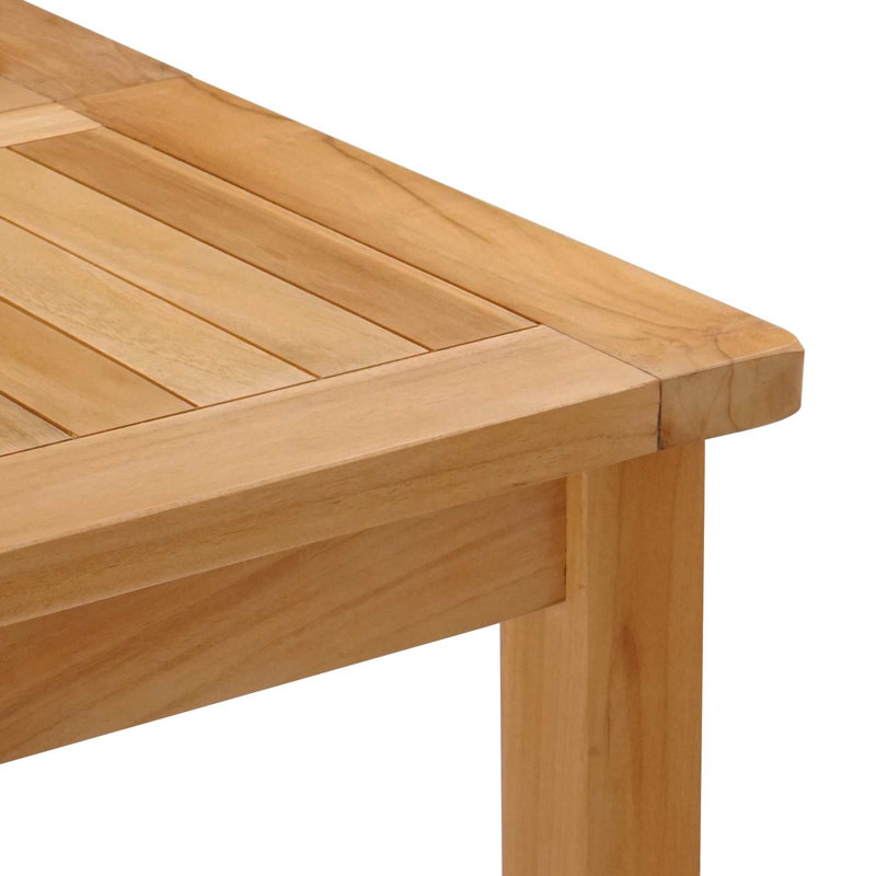 Solid Wood Patio Dining Set Table,