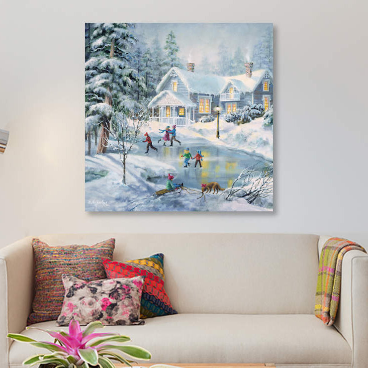 Nicky Boehme - Wrapped Canvas Print, 45.72 cm H x 45.72 cm W x 1.91 cm D