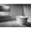 Amiata 60 Rounded Rectangle 23-5/8" Vessel Lavatory Sink in Volcanic Limestone without Internal Overflow-67462103