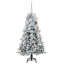 Artificial Hinged Christmas Tree Green PE and PVC-378908000-378908006