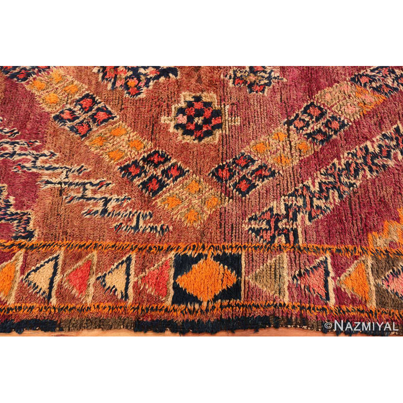 Tapis marocain rétro