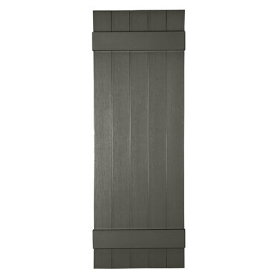 Custom 5 Board Closed BNB Shutters