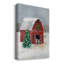 «Christmas On The Farm I», reproduction sur toile tendue-2142892723