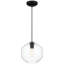 Luminaire suspendu cylindrique simple à 1 lumière Leeona