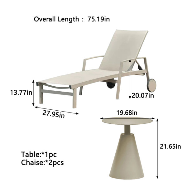 Dimensions du produit