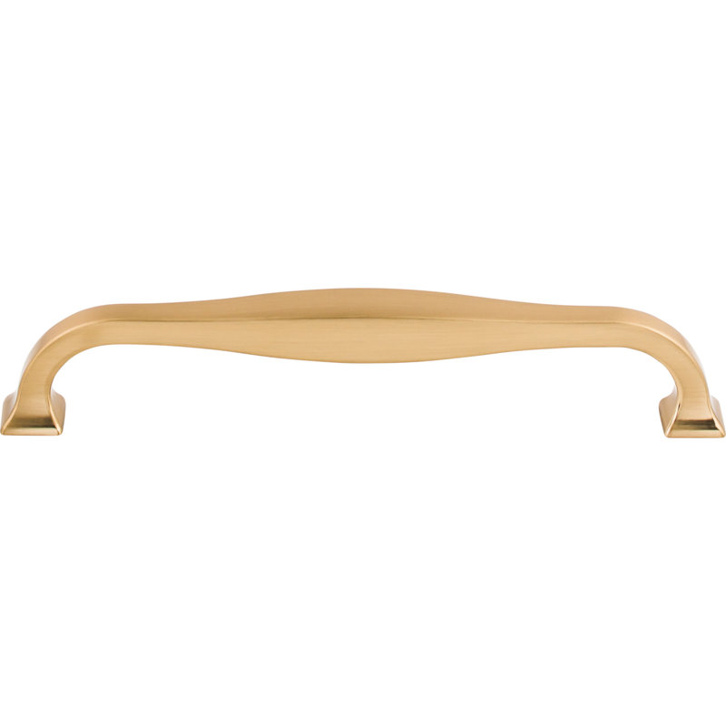 Contour 6 5/16" Center to Center Bar Pull, Honey Bronze, 6 5/16" Center to Center