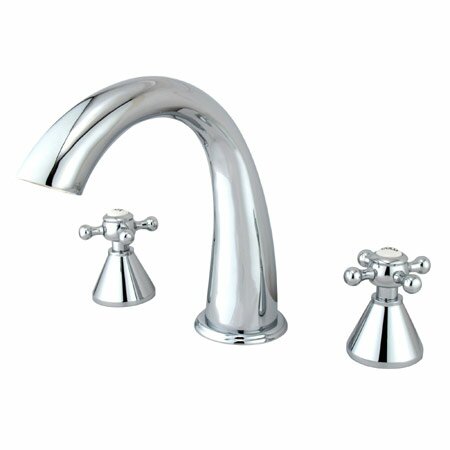 Elements of Design Double Handle Deck Mounted Roman Tub Faucet | Wayfair