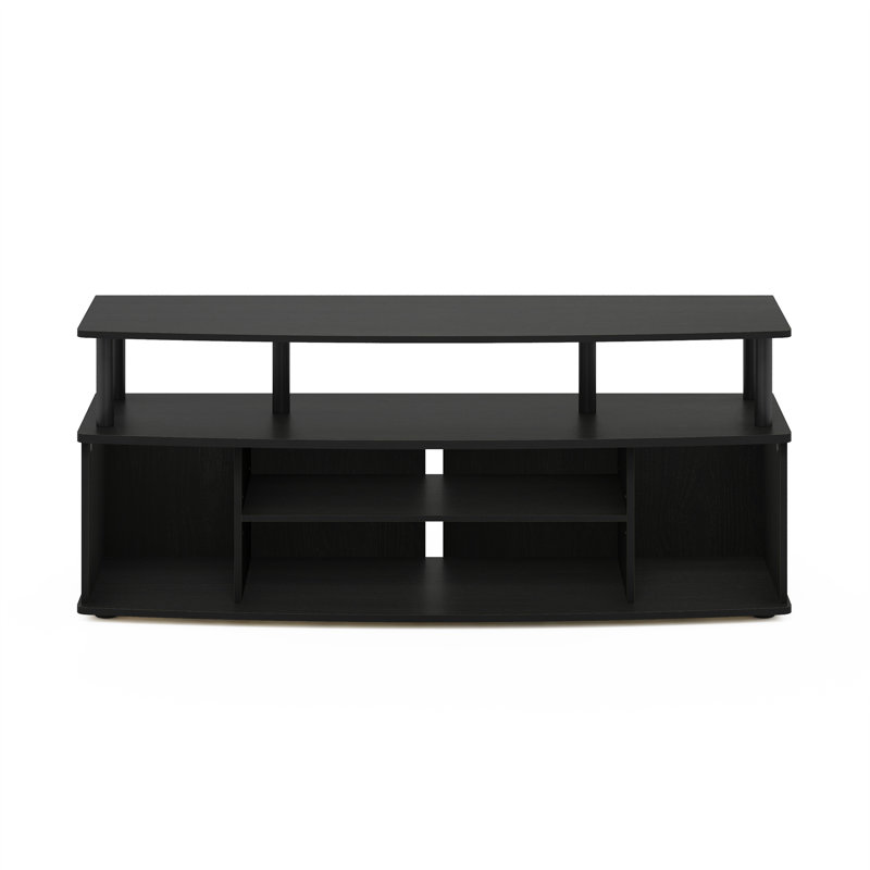 Gerde Unfinished TV Stand for TVs up to 55", Black