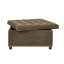 Square Storage Ottoman Coffee Table, Small Space Upholstered Footstool with Hidden Storage-1220447427