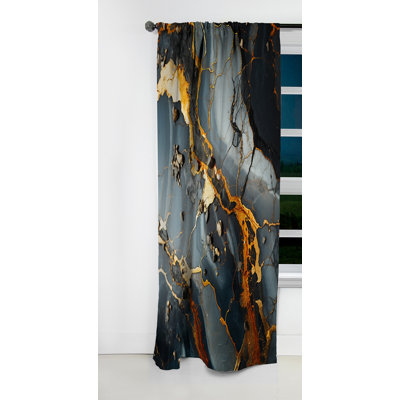 Harwood - Abstract Curtain - Blackout Curtain - 1 Panels