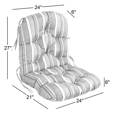 Outdoor 6'' Seat / Back Cushion