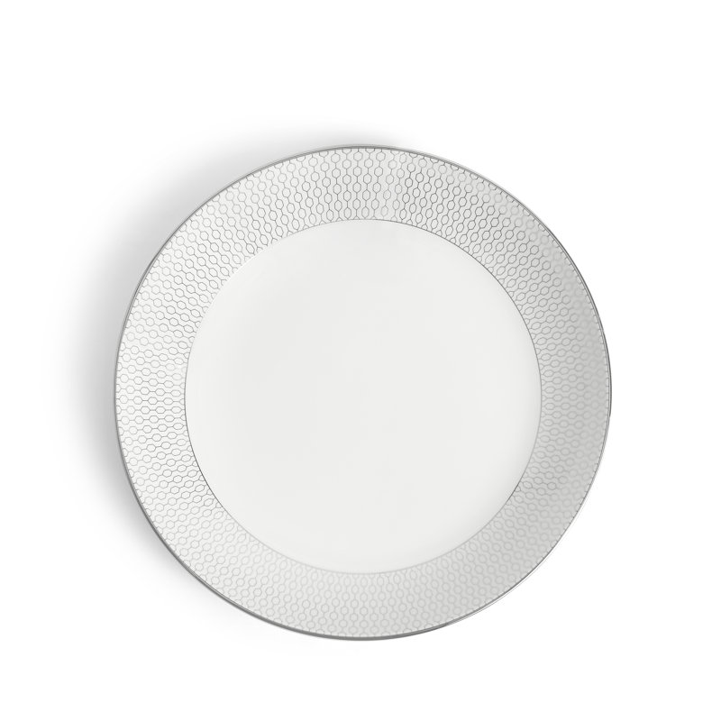 Wedgwood Gio Platinum Deep Plate 8.6in