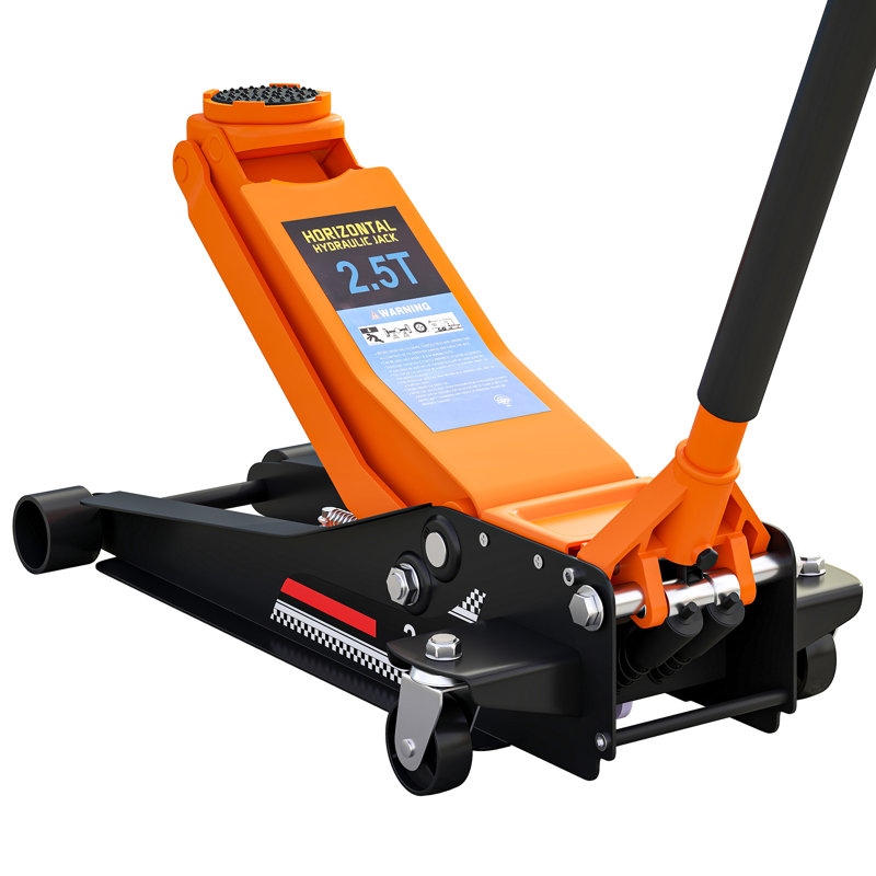 110cm H x 65cm W Car Jack with Wheels